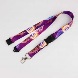 Custom Ribbed Lanyards
