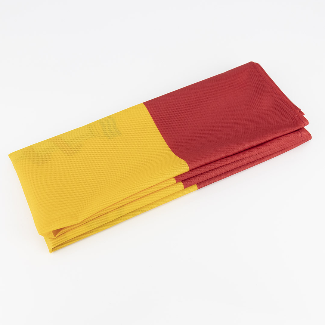 Eenzijdige bedrukking met zichtbaar design aan beide kanten.