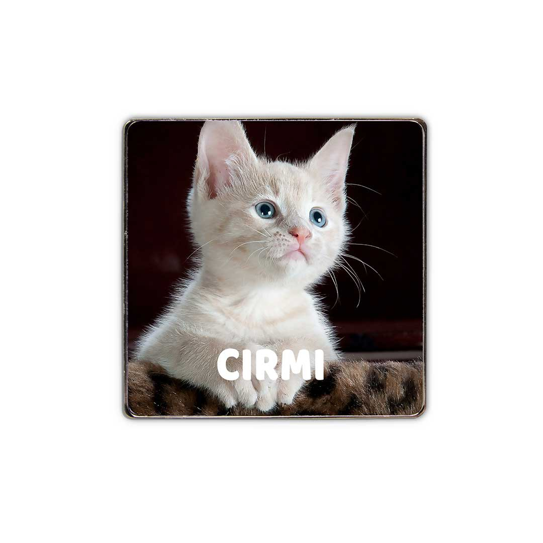 Duurzaam metaal met hoogwaardige fotodruk voor jarenlang plezier.