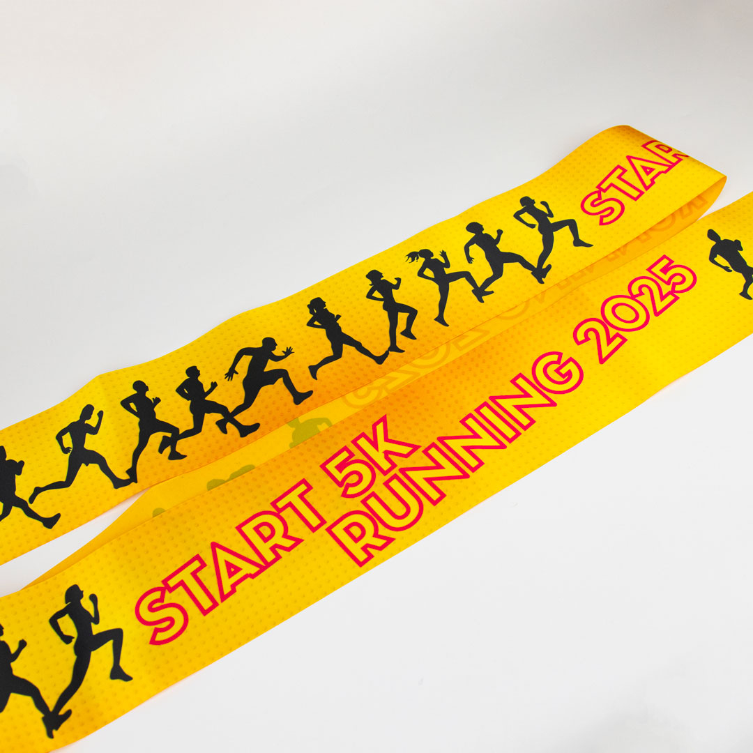 Levendige full-colour bedrukking met complexe graphics en meerdere kleuren.