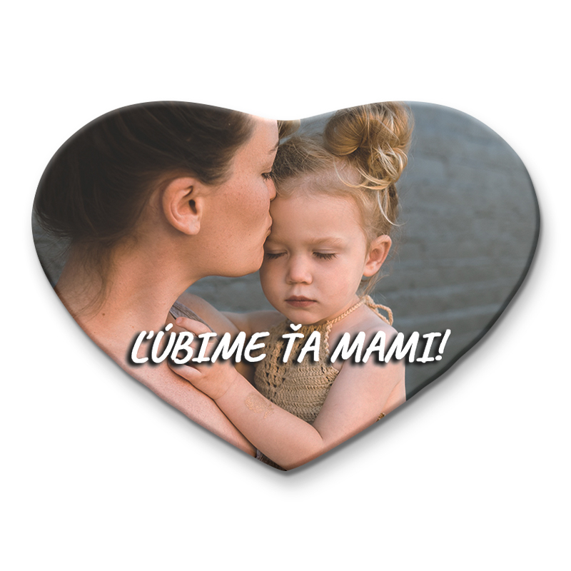 Maak blijvende herinneringen met een gepersonaliseerde fotomagneet.