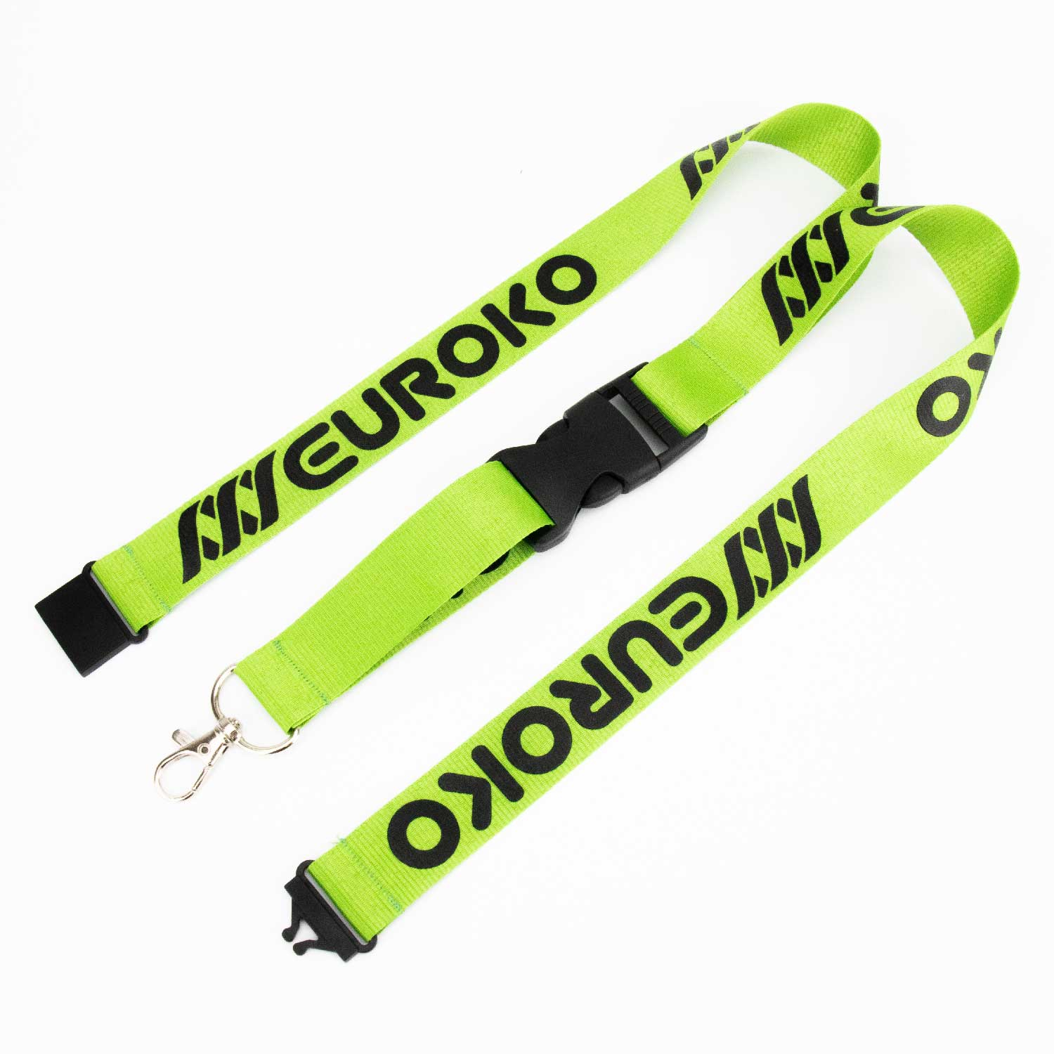 Dubbele veiligheid met afneembare gesp en veiligheidssluiting.