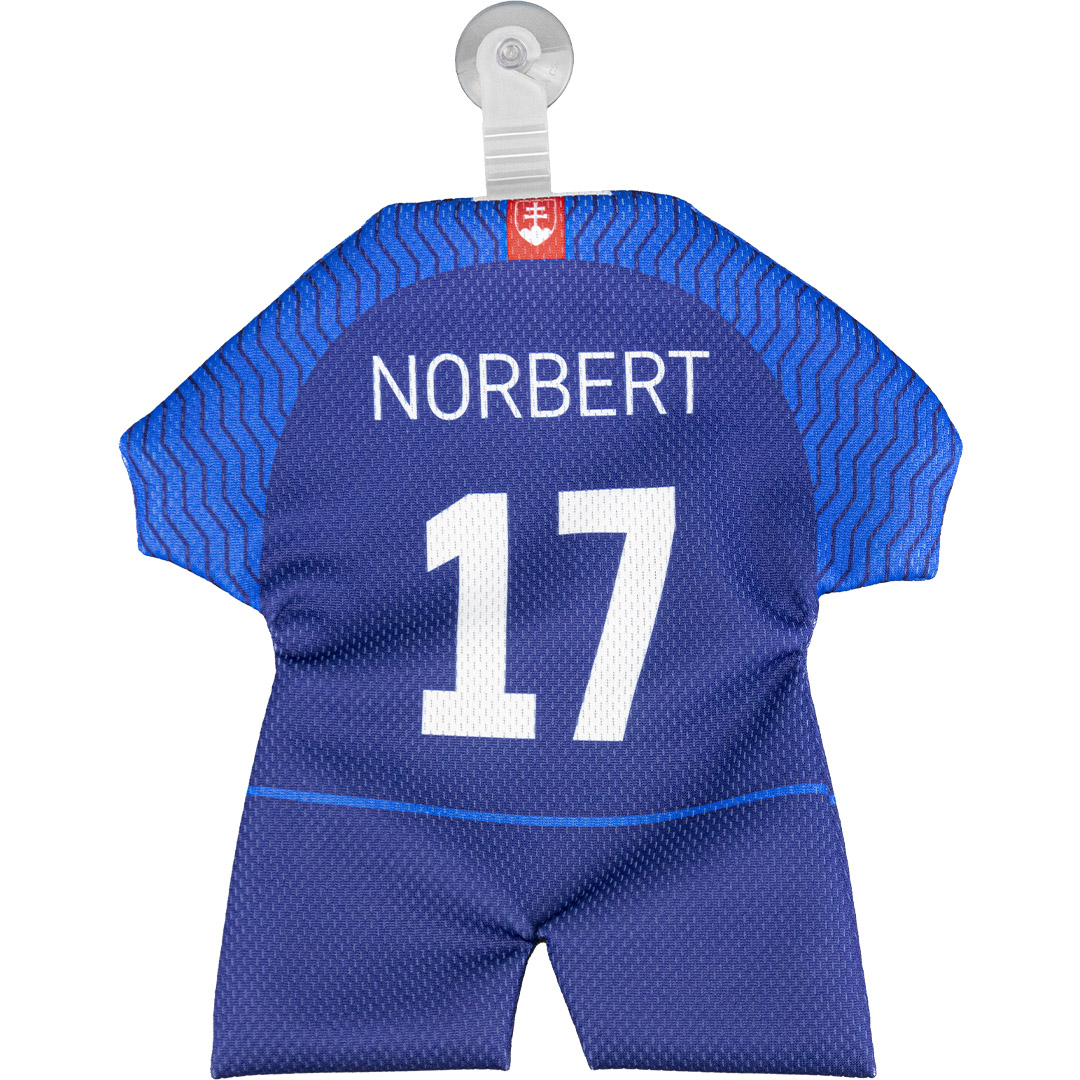 Volledig personaliseerbaar met naam en nummer naar keuze.