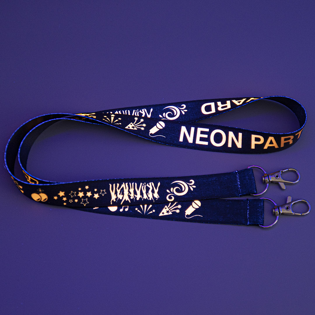 Spectaculaire UV-fluorescerende gloed die uw evenement onvergetelijk maakt.