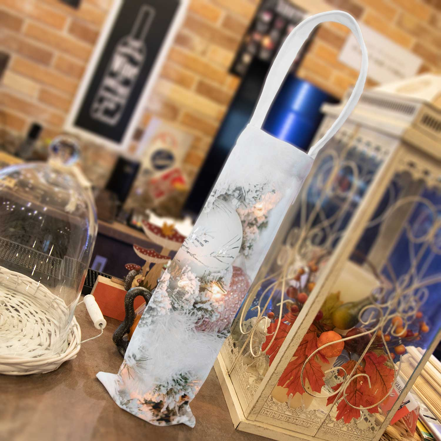 Stevige hengsels voor comfortabel en veilig transport van flessen.