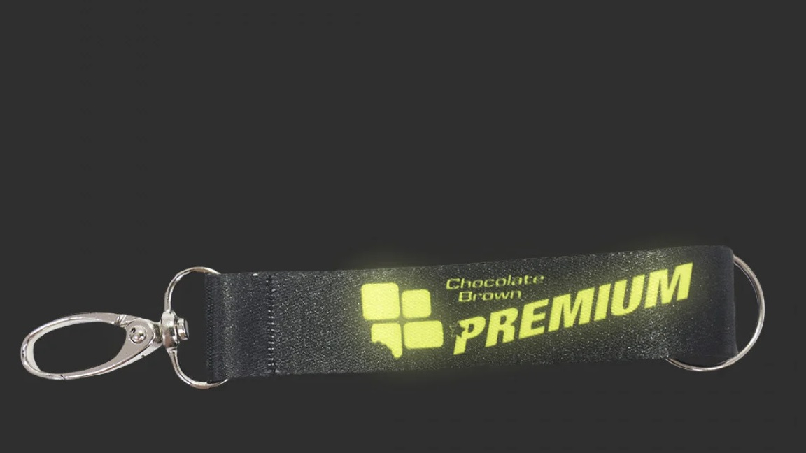 UV-reactieve bedrukking die spectaculair oplicht onder UV-verlichting.