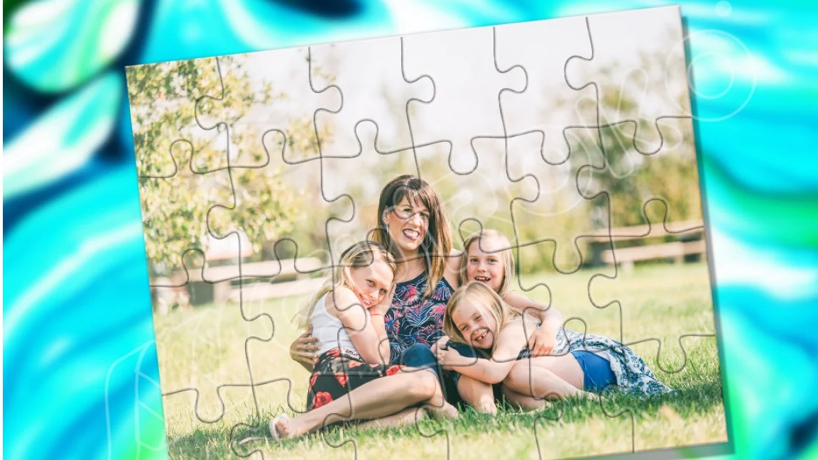 Créez votre puzzle unique avec vos plus beaux souvenirs de famille.