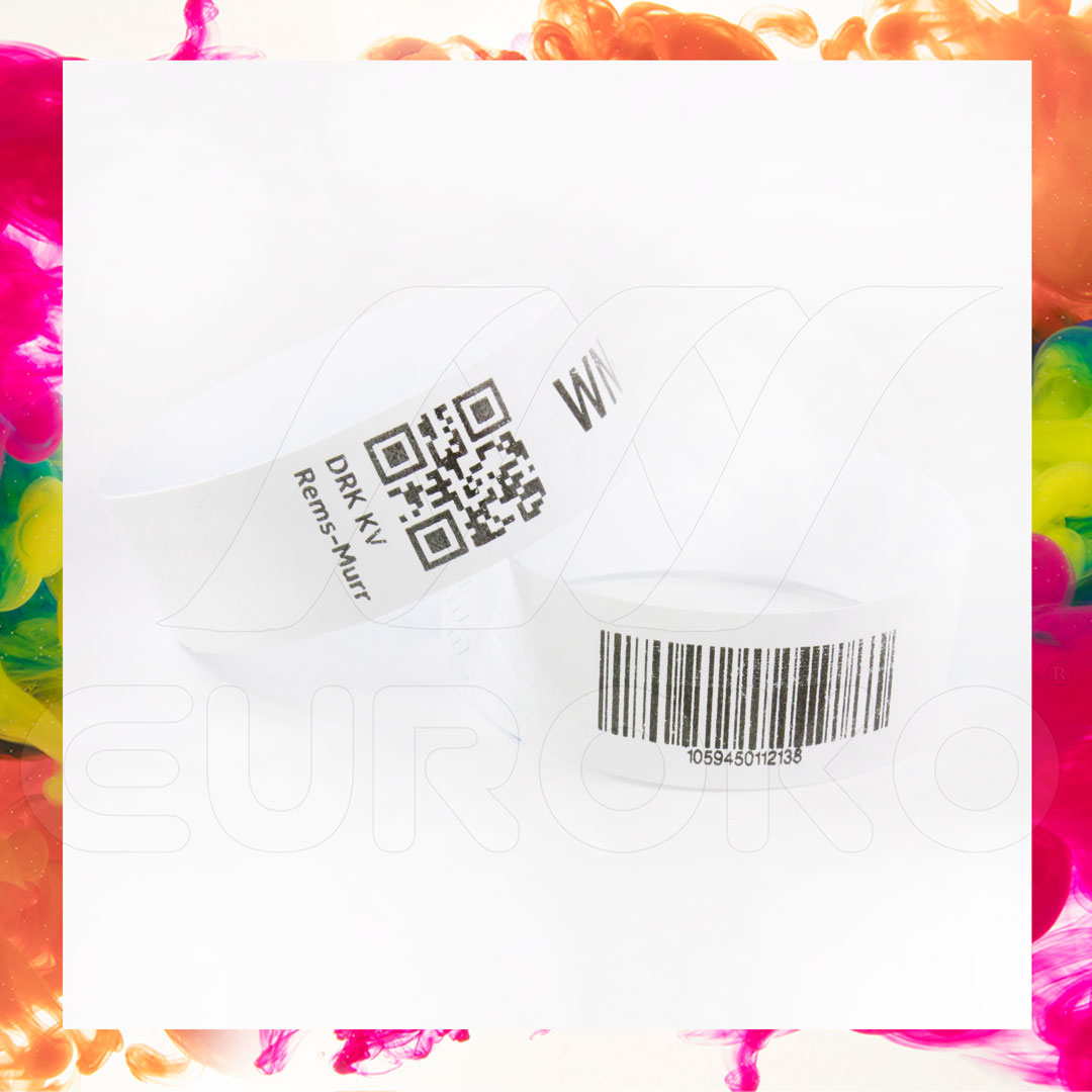 Volledig personaliseerbaar met logo's, QR-codes en barcodes.