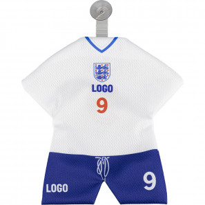 Bedrukt Mini Voetbalshirt voor in de Auto