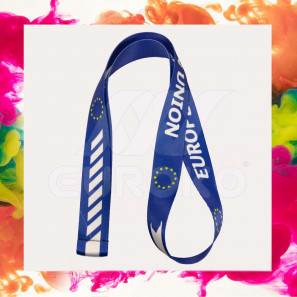 Bedrukte Medaille Linten