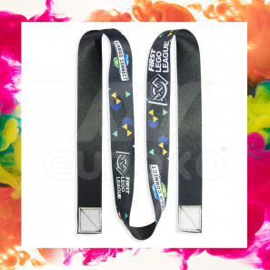 Egyedi éremszalag tépőzárral