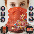 Bedrukte Bandana Kerst | Multifunctionele Nekwarmer