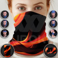 Multifunctionele Bandana met Vlammenprint - Volwassenen