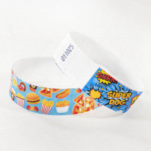 Bracelets d'identification Tyvek pour enfants 19mm