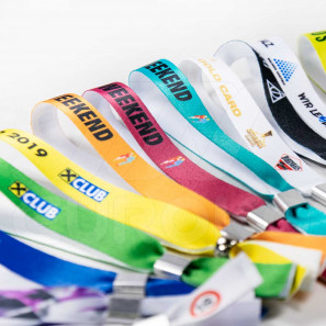 Bracelets en tissu imprimés 15mm