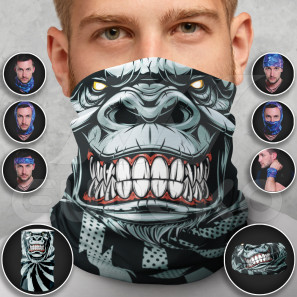 Multi Scarf for Adults Gorilla