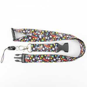 Porte badge infirmière avec mousqueton 20mm