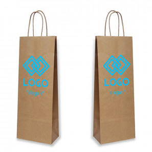 Egyedi italtáska, barna