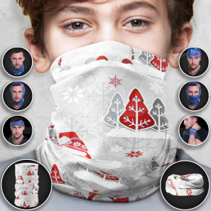 Tubular Scarf for Kids Christmas 6