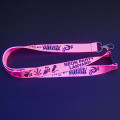 Lanyard neon con cierre de seguridad