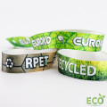 Bracelets tissu RPET éco 15mm bambou