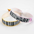 Bracelets tissu personnalisés 20mm avec code-barres