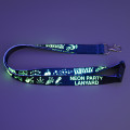 Lanyards néon personnalisés avec clip de sécurité