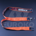 Lanyards personnalisés satin-polyester clip sécurité