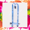 Lanyards satin personnalisés boucle & clip sécurité