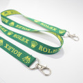 Lanyards tissés personnalisés 20mm 2 mousquetons