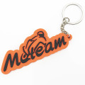 Porte-clés personnalisé 3D en caoutchouc