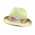 Ruban de chapeau en satin personnalisé 25mm