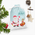 Sac Cadeau de Noël Personnalisé Polyester 28.5x18.5cm