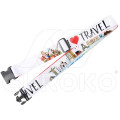 Sangle pour valise pré-imprimée à motifs 50 mm