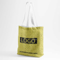 Tote bag polyester personnalisé grand format 38x42cm