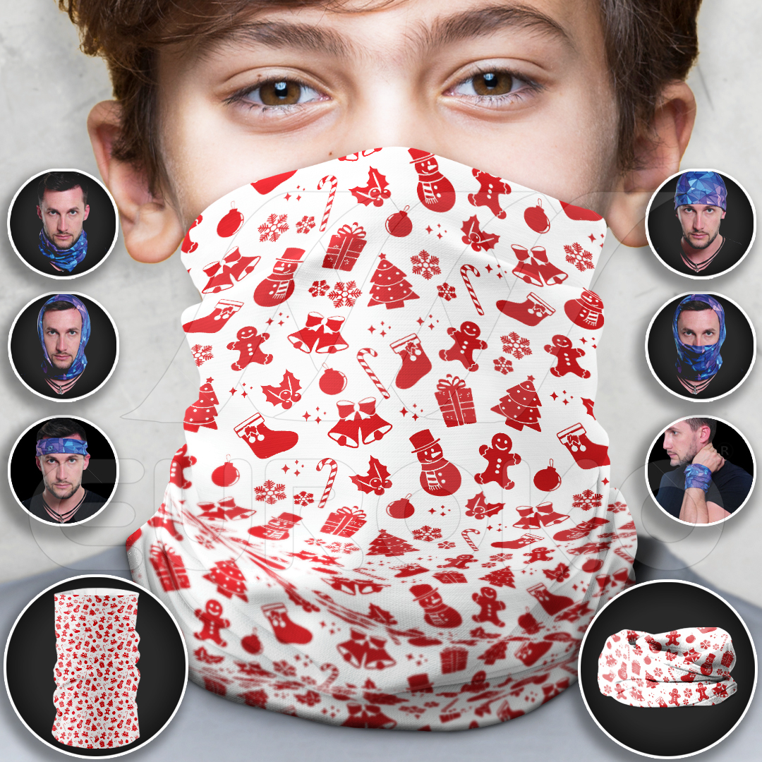 Draag deze veelzijdige bandana op 7 manieren voor elk avontuur.