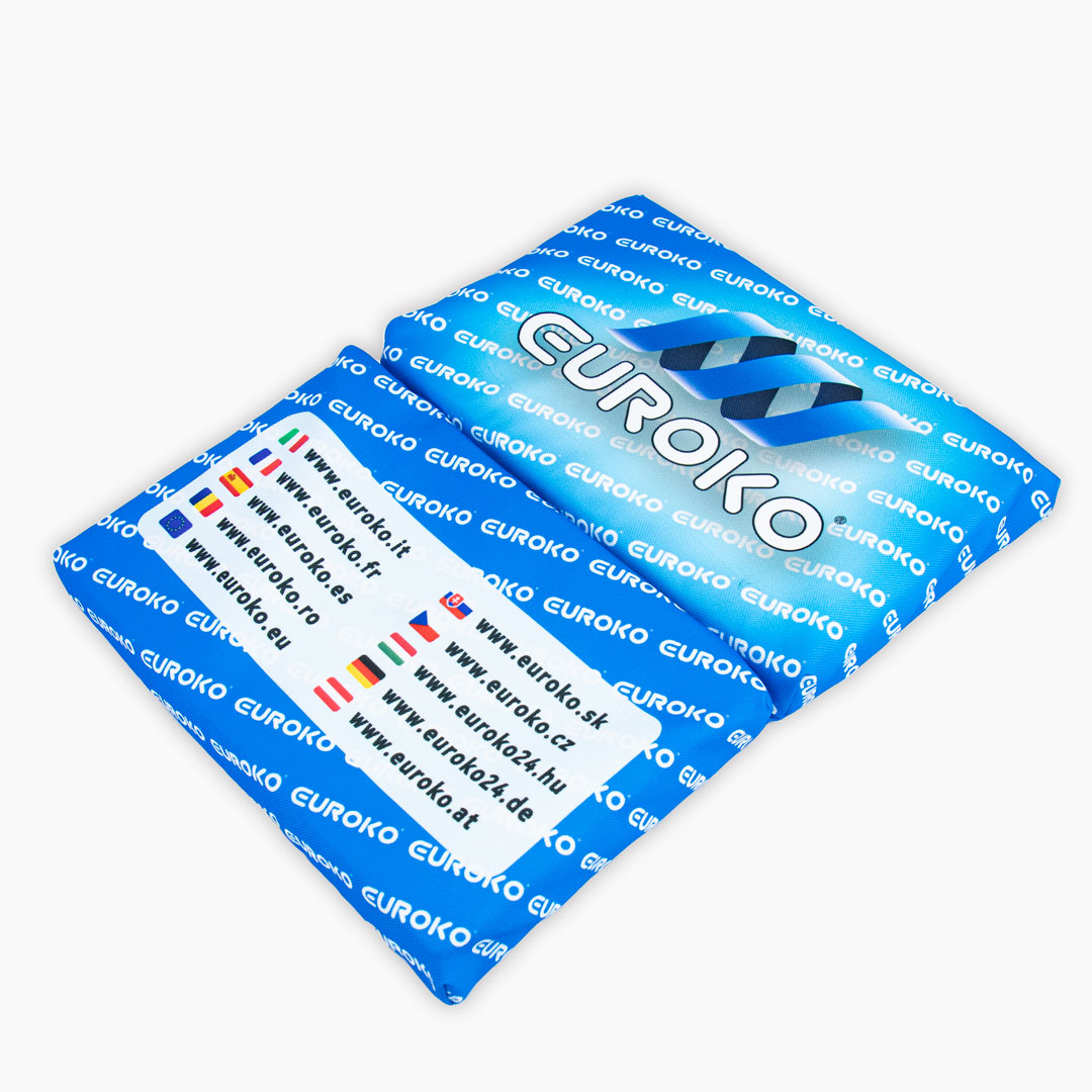 Visibilité marketing maximale avec votre marque sur chaque coussin.