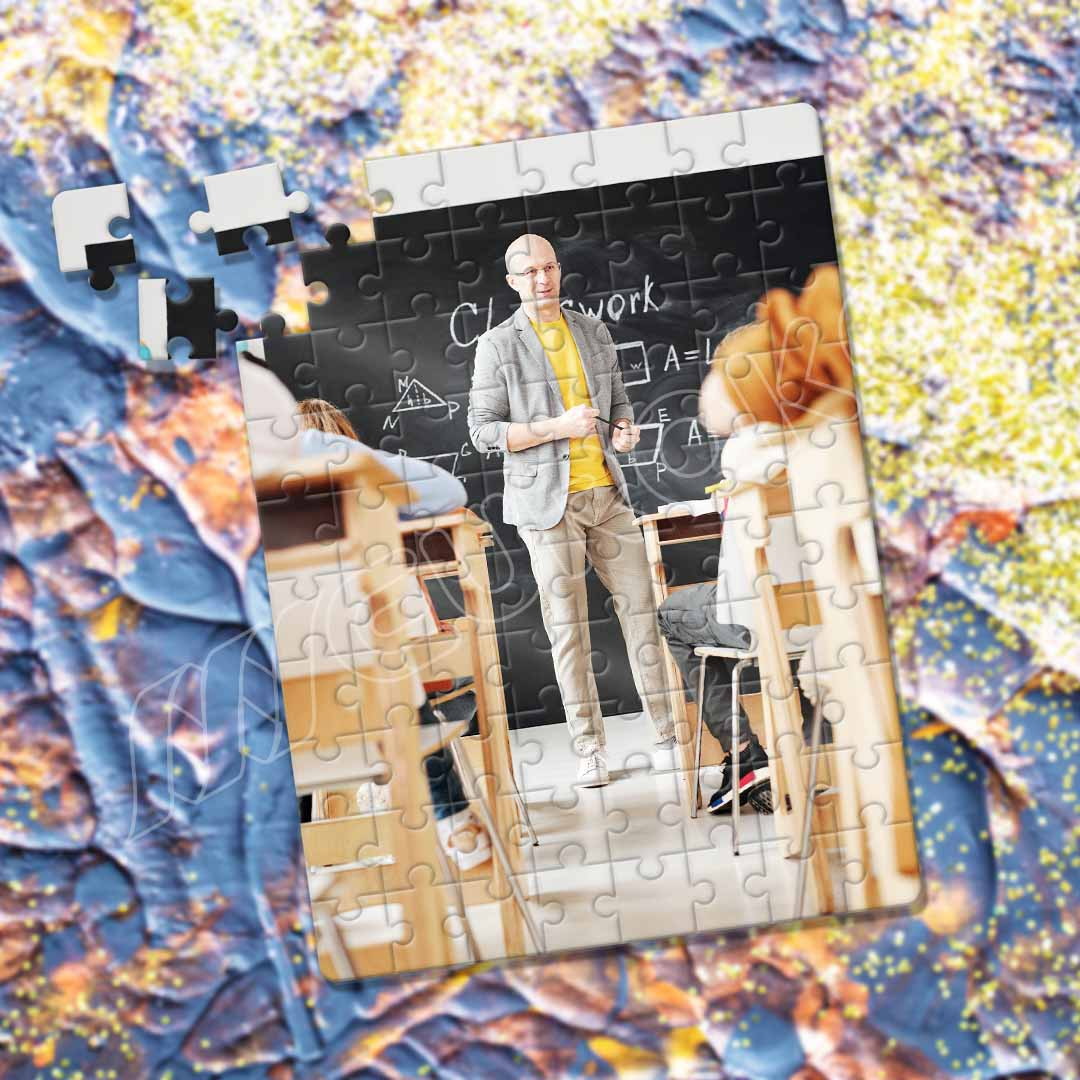 Duurzame puzzelstukjes die perfect in elkaar passen.