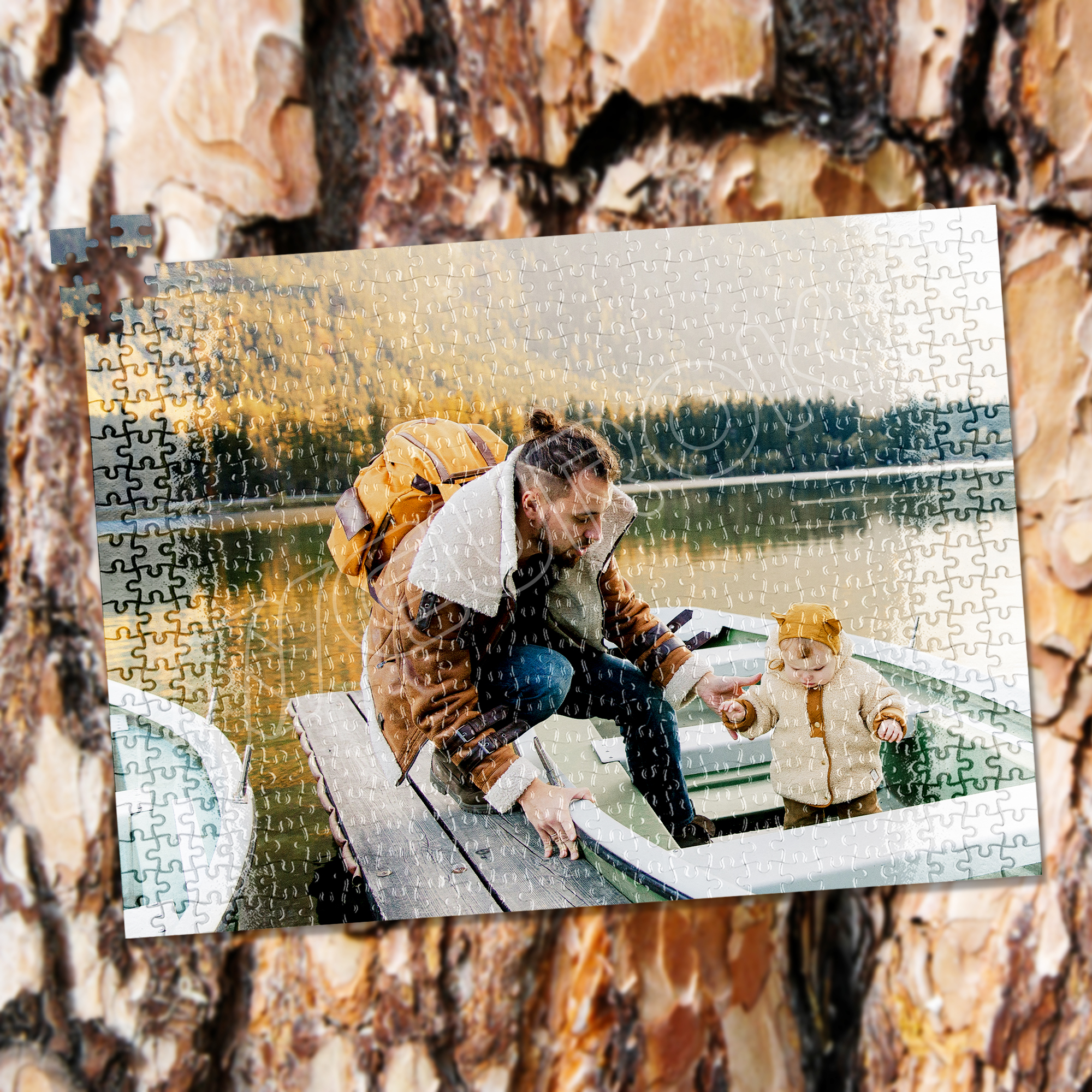 Duurzaam karton met perfecte pasvorm voor jarenlang puzzelplezier.