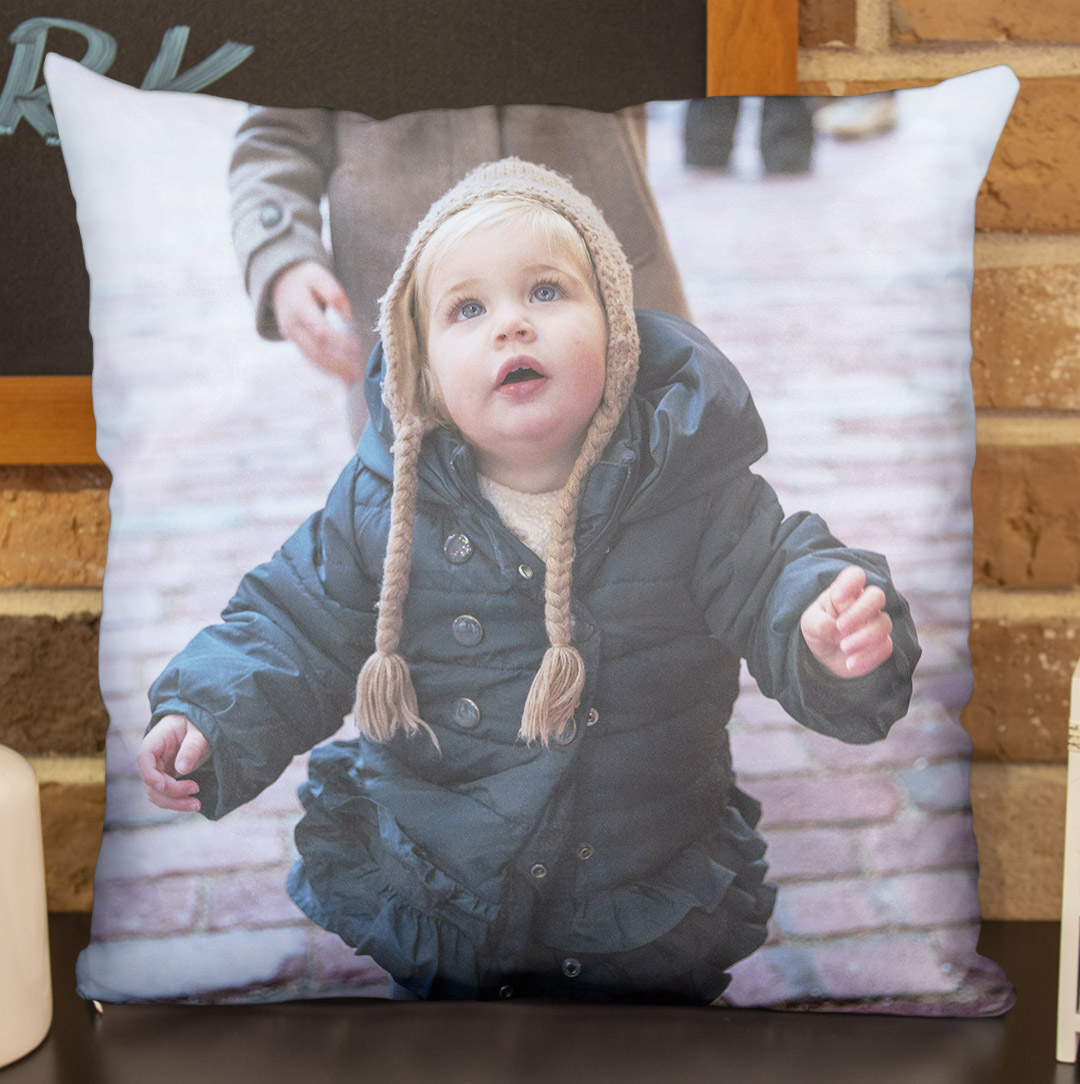 Compleet kussen met premium vulling - direct klaar voor gebruik.