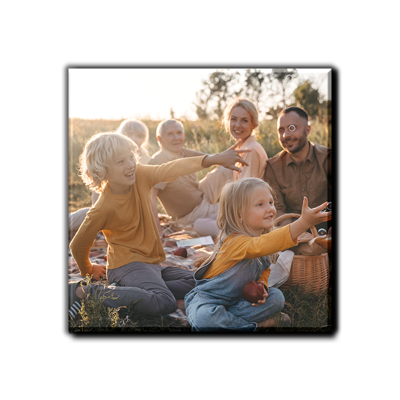 Bois naturel premium avec impression haute définition pour un rendu exceptionnel.