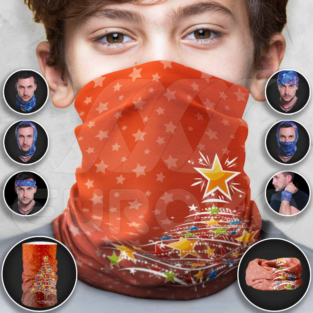 Draag deze multifunctionele sjaal op 6+ manieren voor elke activiteit.