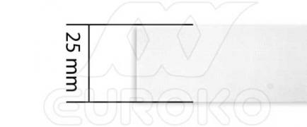 25mm Ribbed - +0,080 € (+0,098 € TTC)