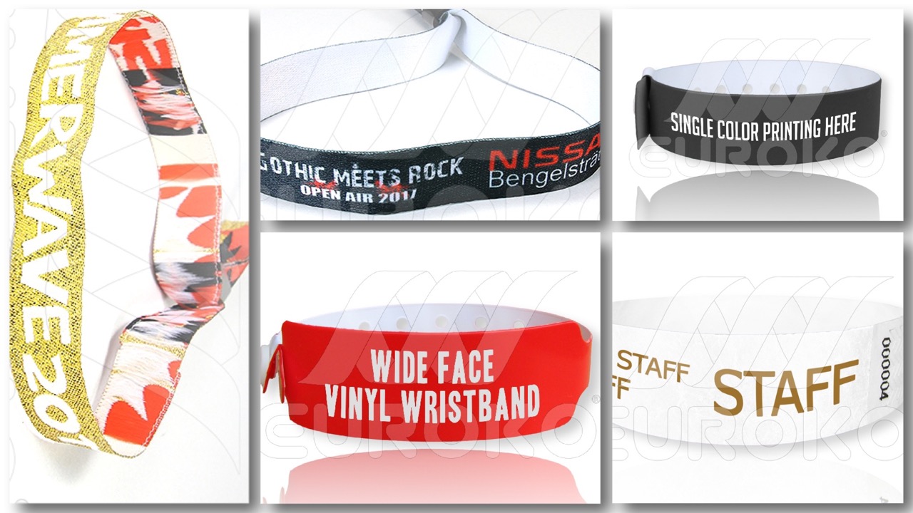 toegangsbandjes controlebandjes