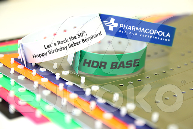 Vinyl Toegangsbandjes - Vinyl Controlebandjes