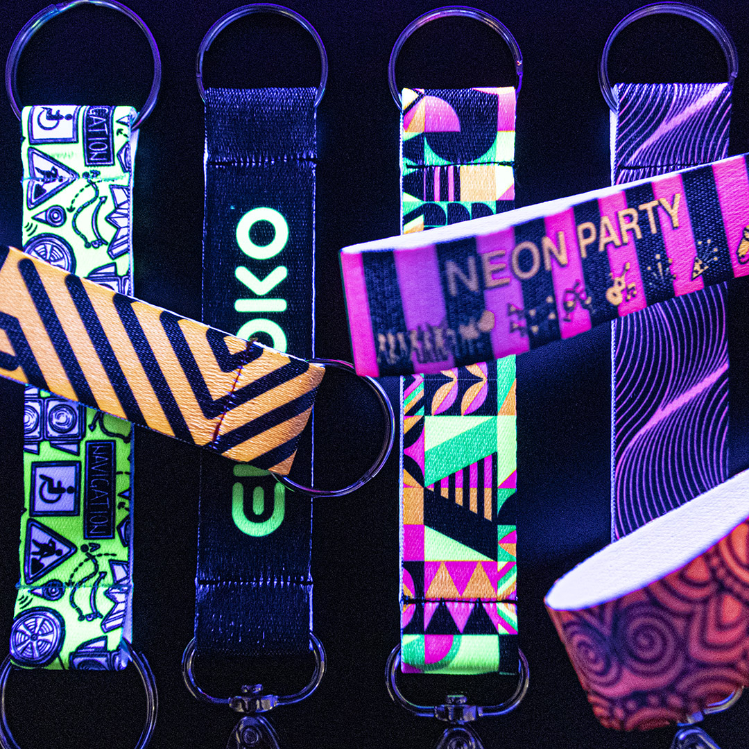 Neon Sleutelhangers